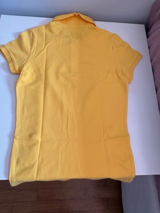 Polo amarillo mujer