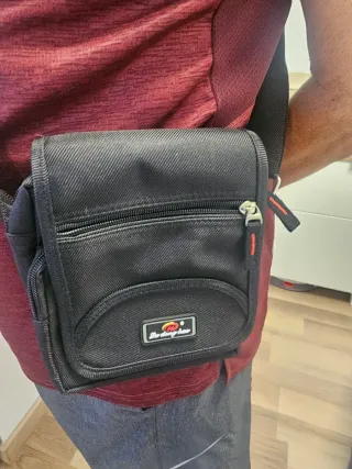 Bandolera hombre negra