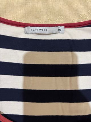 Camiseta marinera con lazo