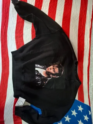 Sudadera Johnny Depp Negra  película Cry Baby