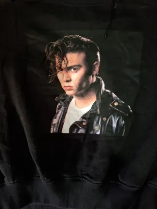 Sudadera Johnny Depp Negra  película Cry Baby