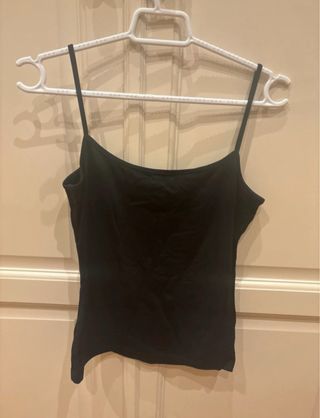 Top tirantes Easy Wear negro talla L/40