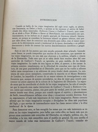 Viajes imaginarios en el siglo 18.
