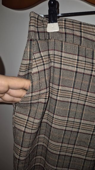 Pantalones de cuadros talla M