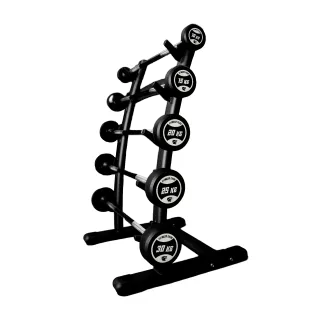 Rack con Barras Rectas (10-30kg) Fitness Tech