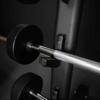 Rack con Barras Rectas (10-30kg) Fitness Tech