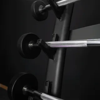 Rack con Barras Rectas (10-30kg) Fitness Tech