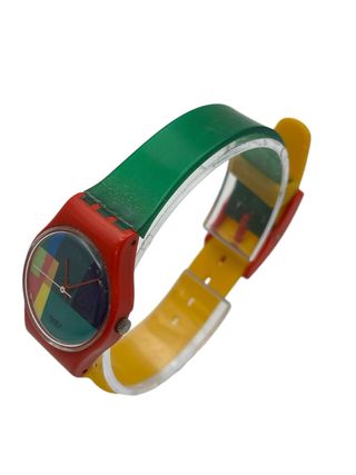 RELOJ DE MUJER SWATCH LADY DE 1985 LR105 MC + CAJA