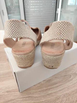 Zapatos esparto mujer Virucci beige