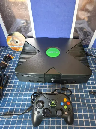 XBOX CLÁSICA ORIGINAL COMPLETA 1° GENERACIÓN 