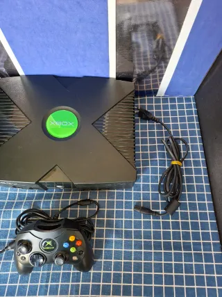 XBOX CLÁSICA ORIGINAL COMPLETA 1° GENERACIÓN 