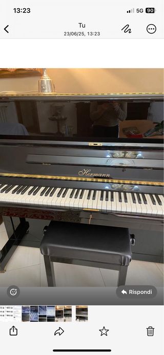 Pianoforte verticale Hermann