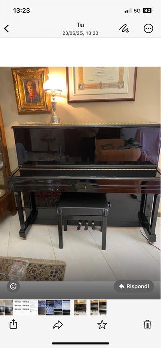 Pianoforte verticale Hermann