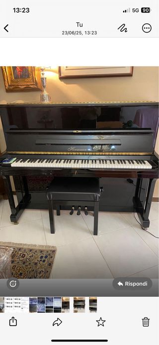 Pianoforte verticale Hermann