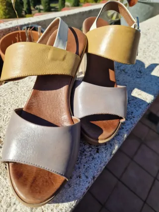 Sandalias de Piel Talla 38