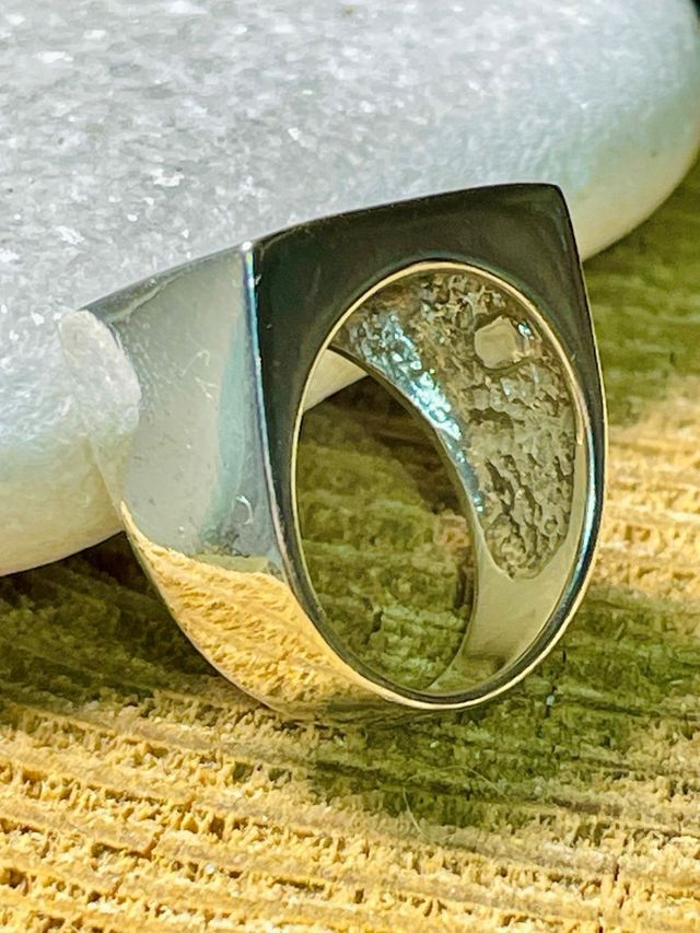 Anillo sólido de plata 925