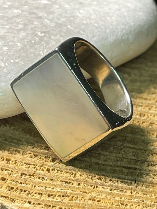 Anillo sólido de plata 925