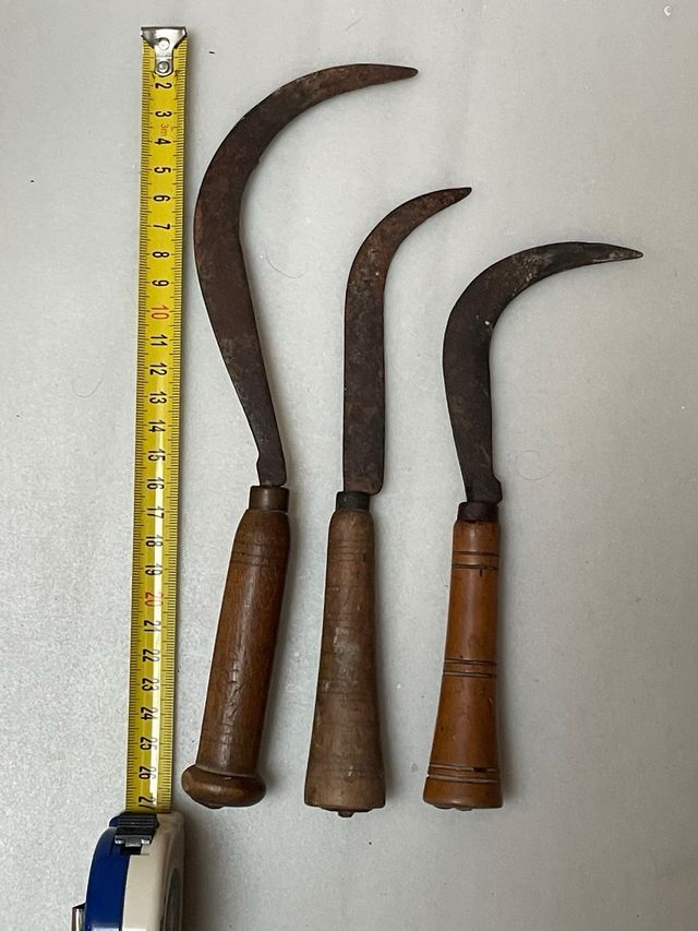 Lote Hoces antiguas de recolectar uva