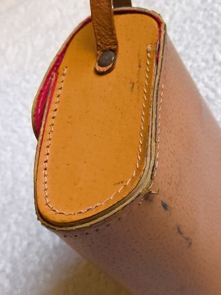 2 CUSTODIE IN PELLE VINTAGE PER FOTOCAMERE, BINOCOLI?