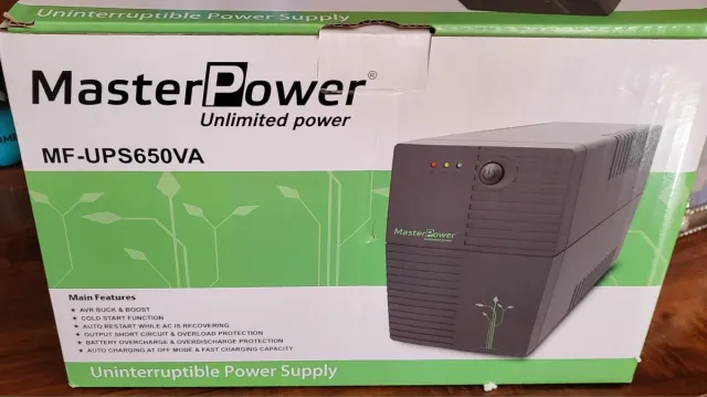 Master Power sistema de alimentacion MF-UPS650VA S