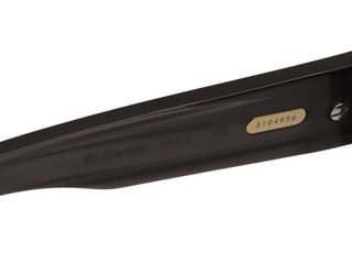 GAFAS DE SOL VINTAGE CARTIER PARIS 135 ACETATO NEGRO