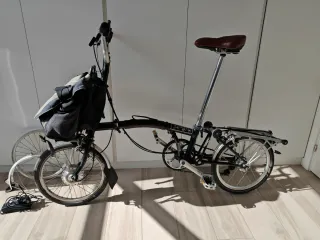 Brompton M6L electrificada