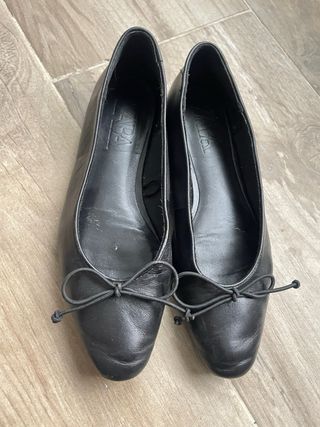 Bailarinas Zara Piel 