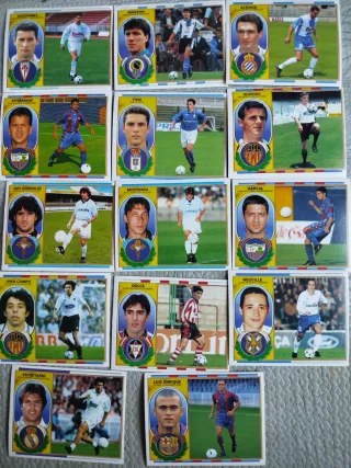 Cromos Liga Este 96/97 Fichajes