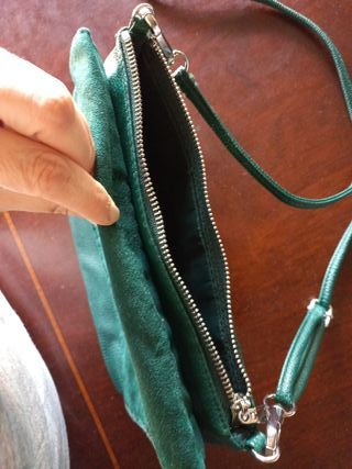 Bolso verde bandolera
