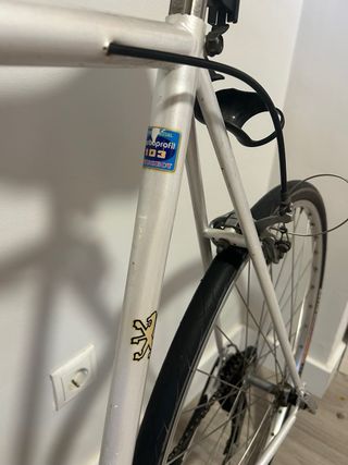 Bicicleta Peugeot Carreras Fixie Carbopril vintage