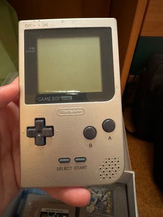 Nintendo Game Boy Pocket Plata