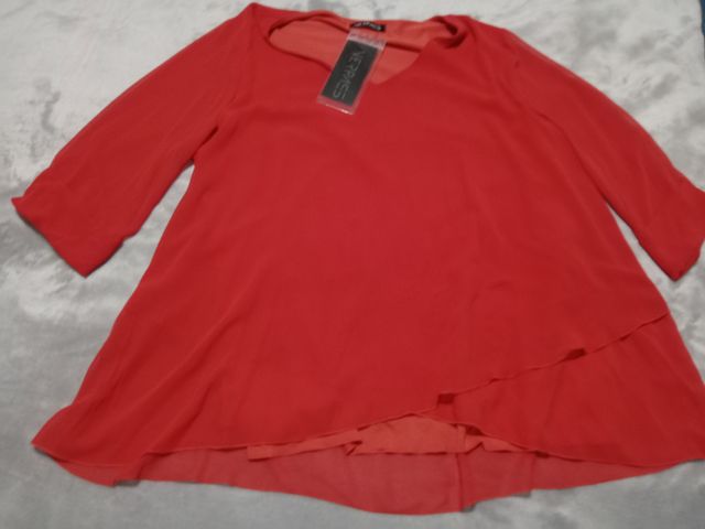 Camisa NERMES manga larga semi transparente