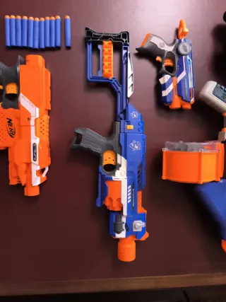 Nerf Lanza Dardos Elite + 10 Dardos
