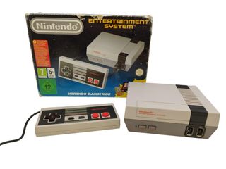 CONSOLA NINTENDO CLASSIC MINI + MANDO + CAJA