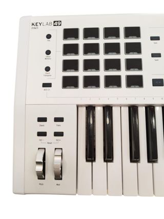 TECLADO CONTROLADOR MIDI ARTURIA KEYLAB 49 MKII BLANCO