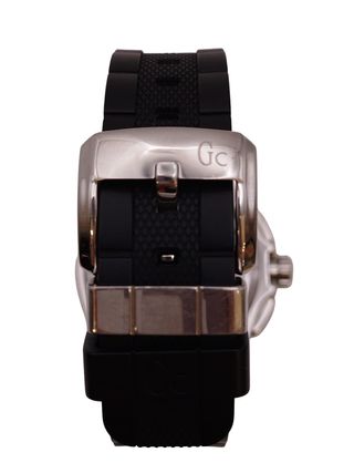 RELOJ CRONÓGRAFO GUESS COLLECTION 30008M NEGRO CAUCHO - ACERO, BIS  CERÁMICO, 100 M