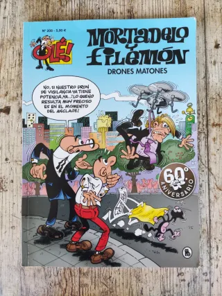 Drones matones (Olé! Mortadelo 208)