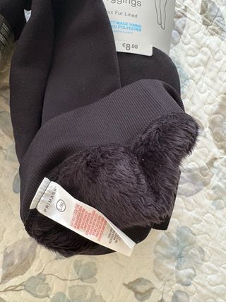 Mallas Velvet Plush forradas invierno