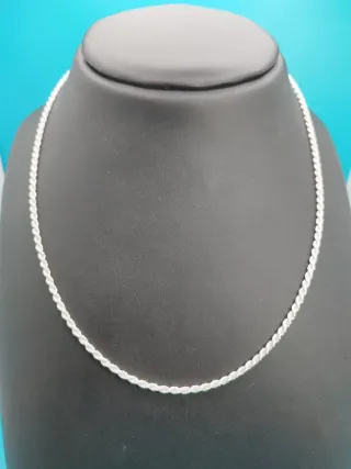 Cadena Cordón Plata 925