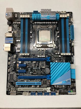 Placa Base Asus P9X79 LGA2011 + Xeon 4-Core