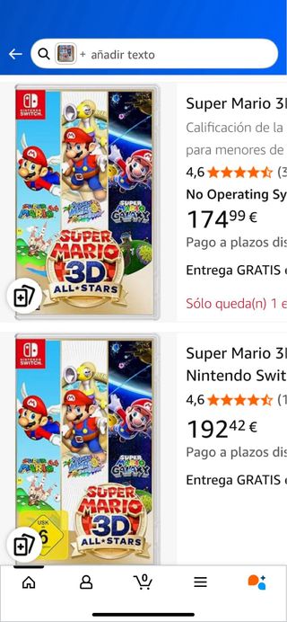 Super Mario 3D All-Stars Switch