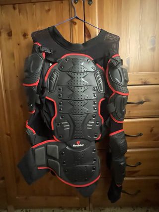Chaqueta con protecciones moto/ quad.