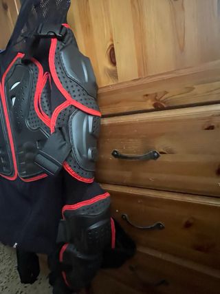 Chaqueta con protecciones moto/ quad.