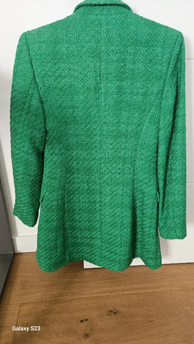 Blazer verde Stradivarius Talla S