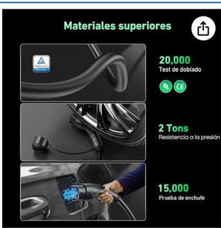 Cargador Coche Eléctrico 3.68kW 16A IP67