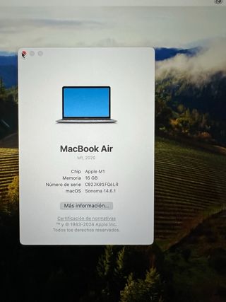 MacBook Air M1 Space Gray