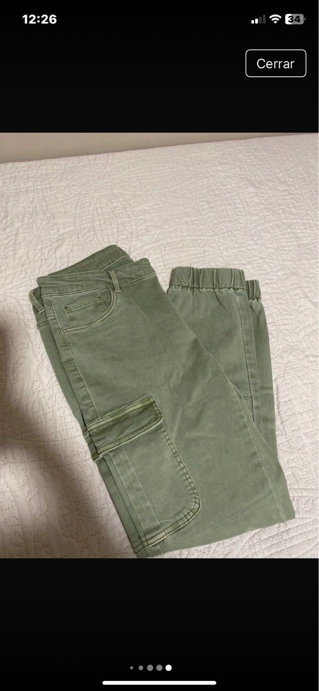 Vaqueros Only verdes mujer