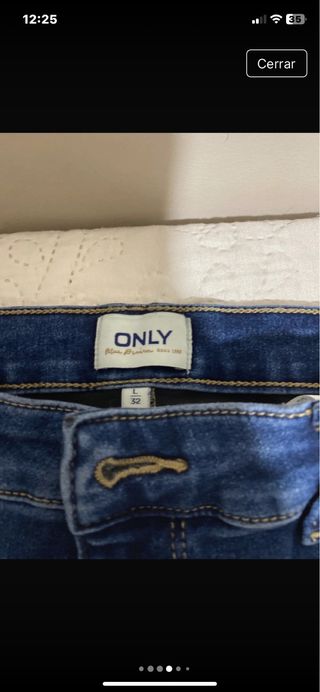 Vaqueros Only mujer azules