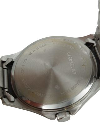 RELOJ DE PULSERA CITIZEN 1502 S097762 CUARZO NEGRO WR50 DÍA/FECHA