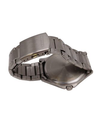 RELOJ DE PULSERA CITIZEN 1502 S097762 CUARZO NEGRO WR50 DÍA/FECHA